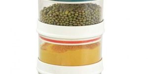 CRYSTAL FOOD CONTAINER COMBO WITH STAND