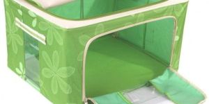 Polyester Fabric Cloth Storage Box