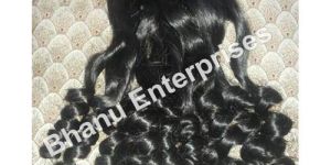 Half Curly Hair Extension