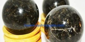 Nuummite Crystal Spheres