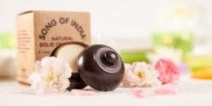 Perfume in Smooth Rosewood Jars in Khaki Box