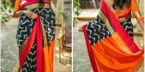 Pochampally Handloom Ikat Silk Saree