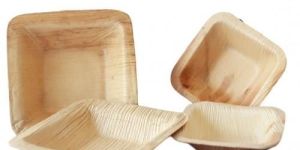 Areca Leaf Square Bowl