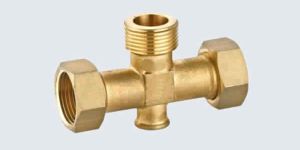 OEM BRASS FITTINGS STRAIGHT 4-WAY FITTING