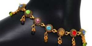 Gold Plated Anklets