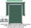 Melamine Non-magnetic Green Chalk board