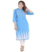 Cotton Embroidered Kurti