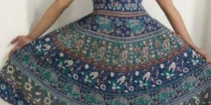 Cotton Jaipuri Printed Dress