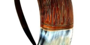 Horn Beer Mug