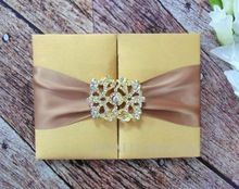 Silk Wedding Invitation Folio