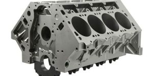 Gray Cast Iron Engine Block
