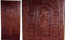 Solid Wooden Carved Doors