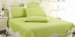 COTTON EMBROIDERED BED COVERS