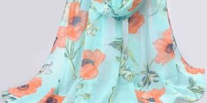 WOMEN LONG CHIFFON SCARVES