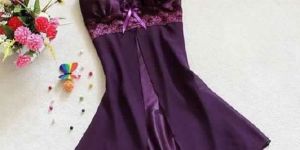 WOMENS LACE SHORT CHIFFON NIGHTGOWNS