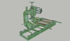 Granite Edge Cutting Machine Mini Trolly Drive Manual