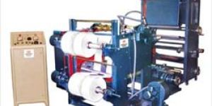Rewinding Machine with 1 Colour Rotogravure Printing Attachment
