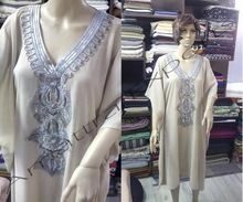 Silver Beaded Kaftan
