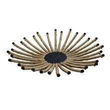 Rope Weaved Designer Iron Basket