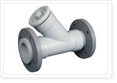 PP Y Type Strainer Flange End
