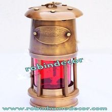 Antique Brass Nautical Ship Lantern