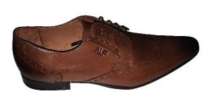 Mens Brown Semi Formal Shoes