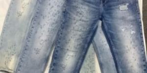 Mens Denim Jeans Slim Fit