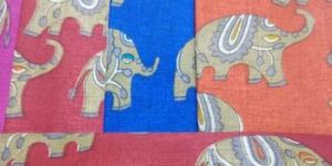 Manipuri Print Silk Fabric