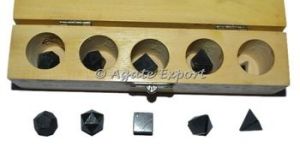 Black Tourmaline Geometry Set