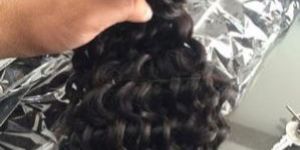 Weft Curly Hair