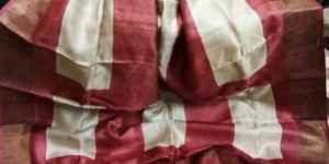 Handloom Pure Zari Tussar Silk Sarees