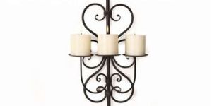 Iron Wall Hanging Candle Holder