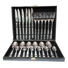 Cutlery Set Wooden Box