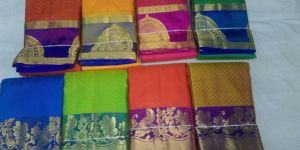 Peacock Border Saree