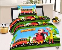 Motu Patlu Cartoon Baby Dohar Quilt