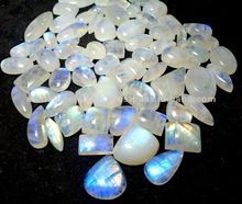 Rainbow Moonstone Cabochon Gemstone