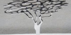 Metal Tree Sculpture