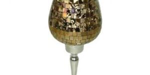 Frost Glass Hurricane Lamp