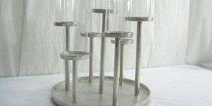 Multi Candles with Glass Cylinders