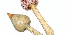 STONE MUSHROOM SMOKING PIPE
