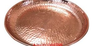 COPPER HAMMERED TRAY