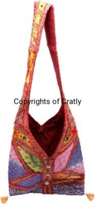 Embroidery Shoulder Bag