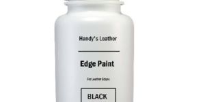 HandyLeather's Italian Smooth Leather Edge Color,500 ML. - Color Coats Leather Edges Color