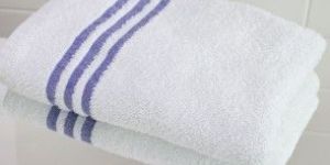 White Leisure Cotton Bath Sheets
