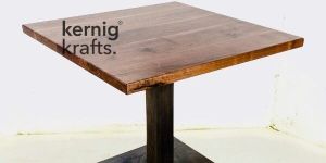 CAFETERIA STEEL BASE TABLE