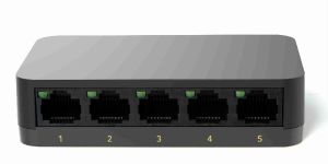 Ethernet Network Switch - PRYSM MiLAN MS-1110U-5T 5-port 10/100Mbps