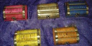 COCOLORED SMALL RECTANGLE BONE JEWELRY BOX