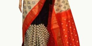 Designer Ikat Saree