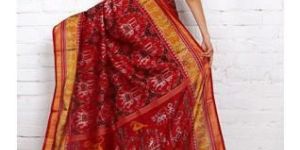 Double Ikat Saree