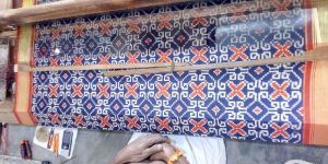 Double Ikkat Sarees